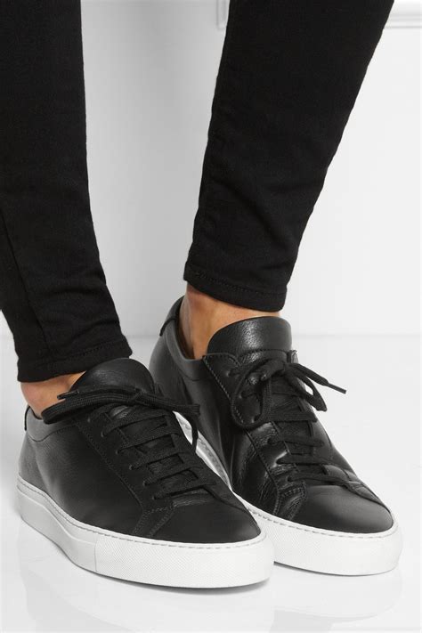 common projects leather sneakers